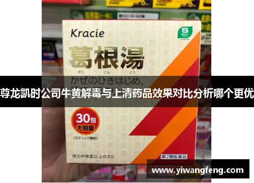 尊龙凯时公司牛黄解毒与上清药品效果对比分析哪个更优